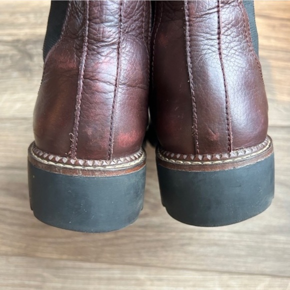 Caslon Miller Leather Ankle Moto Boots | 8.5 - Picture 6 of 6